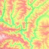 Belokalitvinsky District topographic map, elevation, terrain
