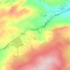 Cowling topographic map, elevation, terrain