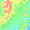 Antigua topographic map, elevation, terrain
