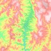 Represa da UHE Serra do Facão topographic map, elevation, terrain