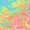 Rauma topographic map, elevation, terrain