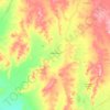 Thargomindah topographic map, elevation, terrain