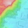 Tarrawanna topographic map, elevation, terrain