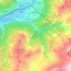 Ried-Brig topographic map, elevation, terrain