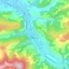 Ivanjica topographic map, elevation, terrain