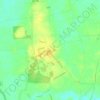 Rise topographic map, elevation, terrain