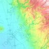 Yuba County topographic map, elevation, terrain