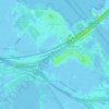 Muiderberg topographic map, elevation, terrain