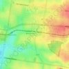 Blackburn topographic map, elevation, terrain