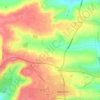 Ayston topographic map, elevation, terrain