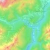 Valle di Cadore topographic map, elevation, terrain