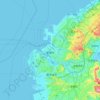 Naha topographic map, elevation, terrain