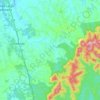 Roça Velha topographic map, elevation, terrain