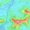 North Gosford topographic map, elevation, terrain