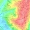 Parque das Amendoeiras topographic map, elevation, terrain