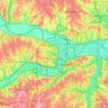 Kansas City topographic map, elevation, terrain