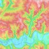 Larnagol topographic map, elevation, terrain