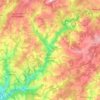 Jumilhac-le-Grand topographic map, elevation, terrain