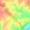 Radstone topographic map, elevation, terrain