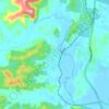 Kendall topographic map, elevation, terrain