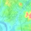 Cidade Jardim topographic map, elevation, terrain