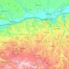 Silistra topographic map, elevation, terrain