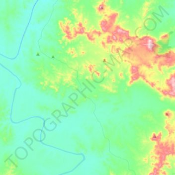 Morinish South topographic map, elevation, terrain