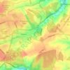 Weldon topographic map, elevation, terrain