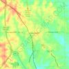 Louisville topographic map, elevation, terrain