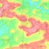 Bain-de-Bretagne topographic map, elevation, terrain
