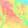 Ikono topographic map, elevation, terrain