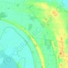 Corack topographic map, elevation, terrain