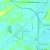 Nulsen topographic map, elevation, terrain