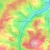 Thalheim/Erzgebirge topographic map, elevation, terrain