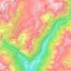 Premia topographic map, elevation, terrain