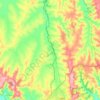 Rio Capivari topographic map, elevation, terrain