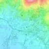 Cigending topographic map, elevation, terrain