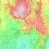 Kinglake National Park topographic map, elevation, terrain
