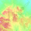 Coorada topographic map, elevation, terrain