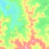 Kulja topographic map, elevation, terrain