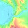 Orhei topographic map, elevation, terrain