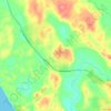 Gabbadah topographic map, elevation, terrain
