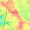 Todwick topographic map, elevation, terrain