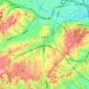 Tama topographic map, elevation, terrain