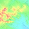 Melloul topographic map, elevation, terrain