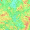 Riihimäki topographic map, elevation, terrain