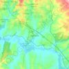 Cará-Cará topographic map, elevation, terrain