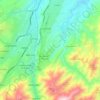Parroquia Carvajal topographic map, elevation, terrain
