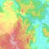 Kenilworth topographic map, elevation, terrain