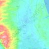 River Hull topographic map, elevation, terrain